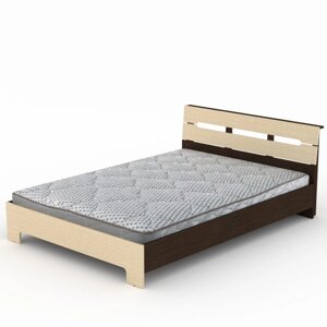 Ліжко двоспальне Стиль-140 ДСП Компаніт