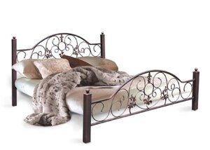 Ліжко металеве двоспальне Жозефіна-180 Метал-Дизайн