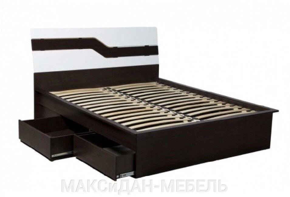 Ліжко двоспальне Ніколь МДФ Глянець Просто меблі - особливості