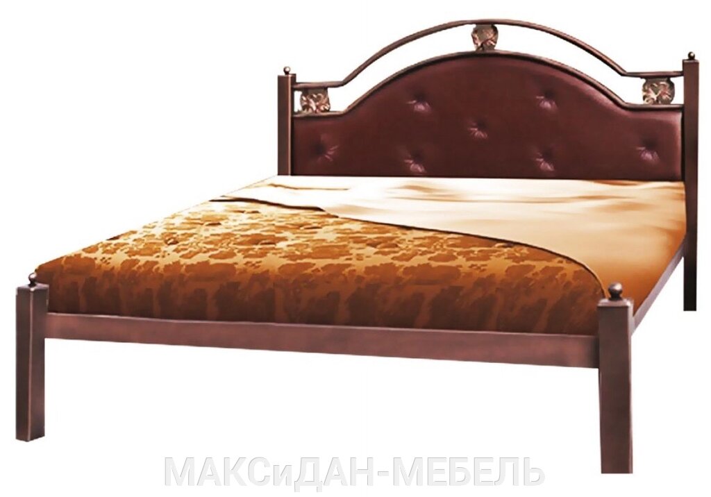 Ліжко металеве двоспальне Есмеральда-180 Метал-дизайн - вибрати