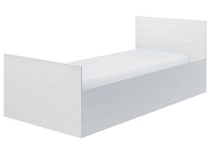 Ліжко односпальне Е-1.0 90х200 з ламелями ДСП Київський стандарт