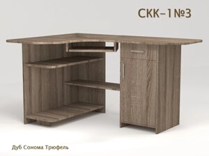 Стіл комп'ютерний кутовий СКК-1 №3 ДСП Континент