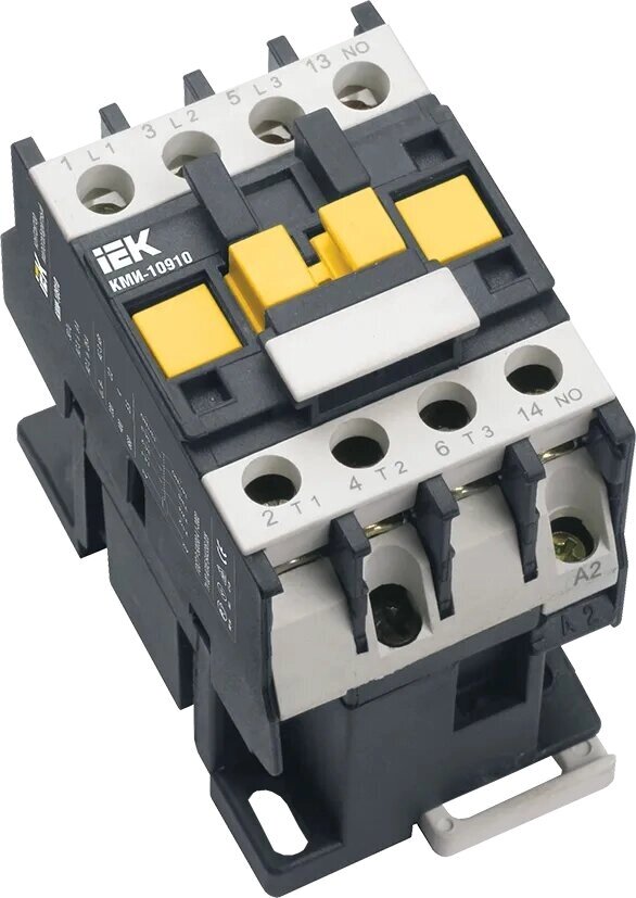 Контактор 220V/AS3 IEK KMI-11811 18A 1NZ KKM11-018-230-01 від компанії Спеціалізований магазин ДП "КАПРО-ДНІПРО" - фото 1