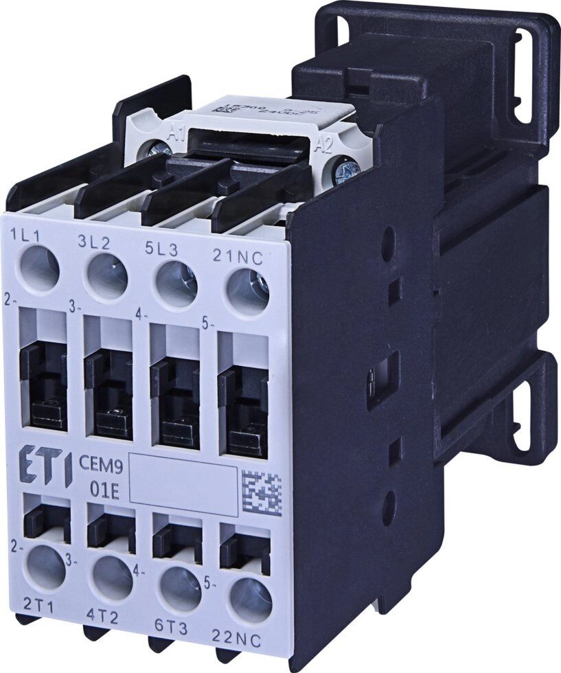 Контактор CEM 09.01 24V DC (9A; 4kW; AC3) від компанії Спеціалізований магазин ДП "КАПРО-ДНІПРО" - фото 1