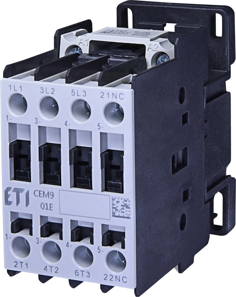 Контактор CEM 09.10 24V AC (9A; 4kW; AC3) від компанії Спеціалізований магазин ДП "КАПРО-ДНІПРО" - фото 1