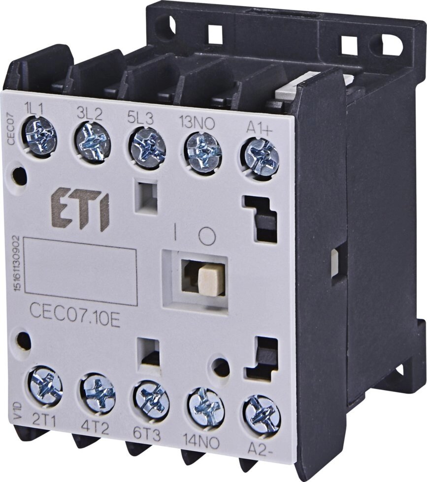 Мініконтактор CEC 07.10 24V AC (7A; 3kW; AC3) від компанії Спеціалізований магазин ДП "КАПРО-ДНІПРО" - фото 1