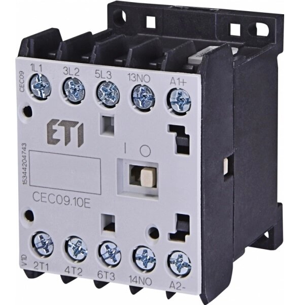 Мініконтактор CEC 09.10-230V-50 / 60Hz (9A; 4kW; AC3) від компанії Спеціалізований магазин ДП "КАПРО-ДНІПРО" - фото 1