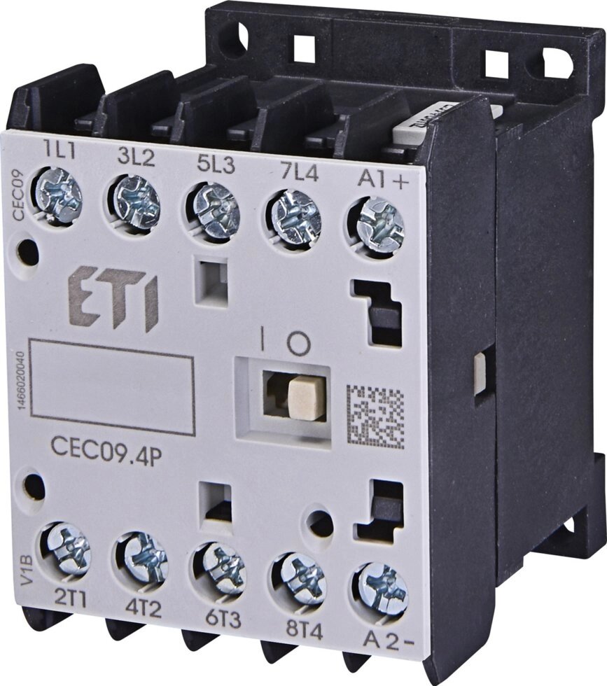 Мініконтактор CEC 09.4P 230V АС (9A; 4kW; AC3) 4р (4 Н. О.) від компанії Спеціалізований магазин ДП "КАПРО-ДНІПРО" - фото 1