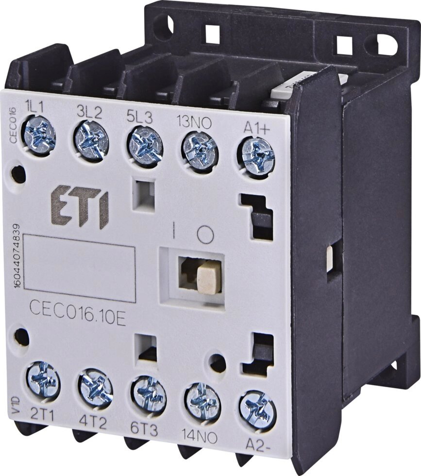 Мініконтактор CEC 16.10-230V-50 / 60Hz (16A; 7,5kW; AC3) від компанії Спеціалізований магазин ДП "КАПРО-ДНІПРО" - фото 1