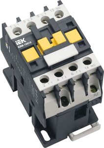 Контактор 220V/AS3 IEK KMI-11810 18A 1NV KKM11-018-230-10-10