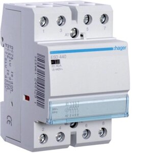 Контактор Модуль 24V Hager ESD440 40A 4NO