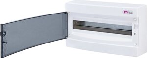КОРПУС щита розподільний зовнішній IP40 ETI DIDO-E ECT 18PT 1101002 прозорі двері