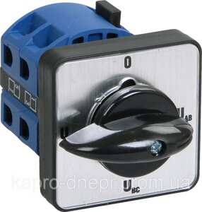 Перемикач кулачковий ПКП10-13 / K 10А "вимк-вкл" 3Р / 400В IP54 IEK
