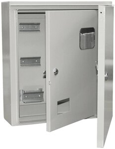 Корпус металевий ЩУ 3 / 1-1 У1 IP54 (445 * 400 * 150) для лічильників і автоматів 2 двері