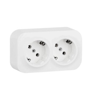 РОЗЕТ. З / К 2-а Forix IP20 782413 біл