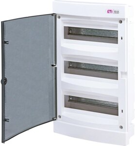 КОРПУС щита розподільний вбудований IP40 ETI DIDO-E ECM 36PT 1101013 прозорі двері