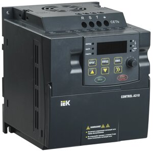 Перетворювач частоти CONTROL-A310 380В, 3Ф 0,75 kW 2,3A IEK