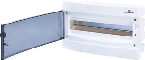КОРПУС щита розподільний вбудований IP40 ETI DIDO-E ECM 18PT 1101018 прозорі двері