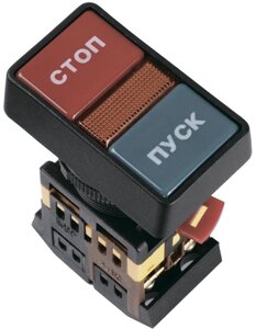 Кнопка РPВВ-30N "I-O" d30мм неон/240В 1з+1р IEK