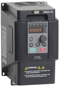 Перетворювач частоти CONTROL-L620 380В, 3Ф 1,5-2,2 kW IEK