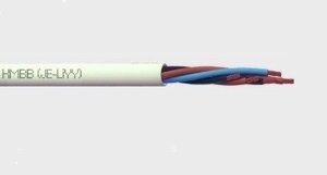 Кмвв (JE-LiYY) 4х0,2 мм² гнучкий кабель сигналізації загальної скрутки