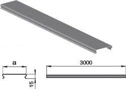 Кришка лотка Скат Light 50 мм L = 3м