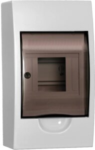Корпус пластиковий ЩРН-П 4 мод. 1ряд навісний 200х112х92 IP41
