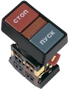 Кнопка РPВВ-30N "I-O" d30мм неон/240В 1з+1р IEK