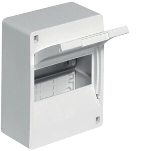 КОРПУС накладної білі двері Cosmos IP40 / II Hager VD106PD 6мод 170 * 134 * 91mm