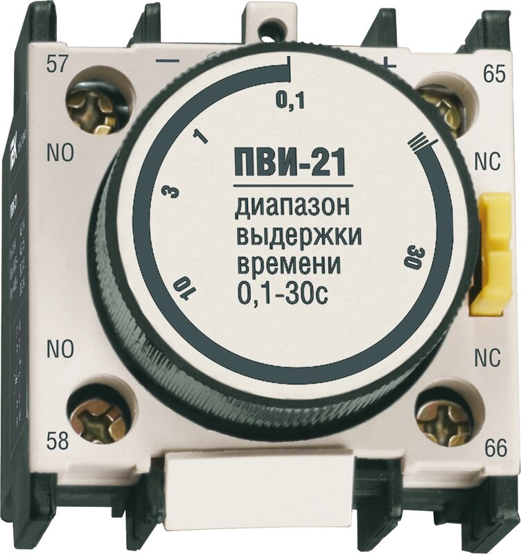 Приставка ПВІ-12 затримка на вкл. 10-180сек. 1з + 1р IEK від компанії Спеціалізований магазин ДП "КАПРО-ДНІПРО" - фото 1