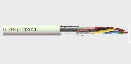 ПСВЕВ (J-Y (St) Y) 10х0,4 мм екранований провід зв'язку моножіла загальної скрутки від компанії Спеціалізований магазин ДП "КАПРО-ДНІПРО" - фото 1