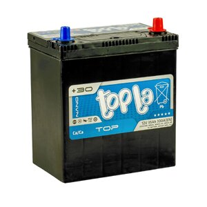 Акумулятор автомобільний TOPLA TOP Jis 6СТ-45 А/Ч JR+ mini