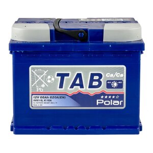 Автомобільний акумулятор TAB Polar Blue 6ст-66 А/ч L+ 121166