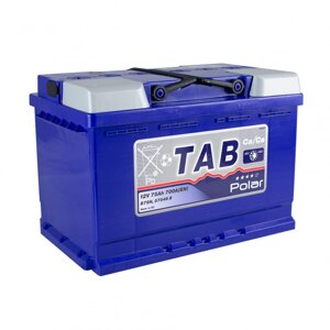 Автомобільний акумулятор TAB Polar Blue 6ст-75 А/ч R+ 121075