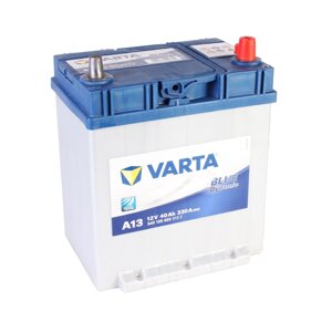Автомобільний акумулятор VARTA Blue Dynamic 6ст-40 А/год JR+ A13