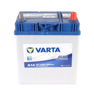 Автомобільний акумулятор VARTA Blue Dynamic 6ст-40 А/год JR+ A14