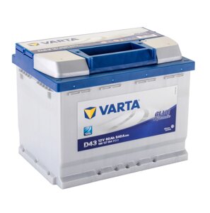 Автомобільний акумулятор VARTA Blue Dynamic 6ст-60 А/год L+ D43