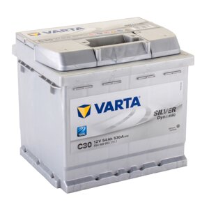 Автомобільний акумулятор VARTA Silver Dynamic 6ст-54 А/ч R+ C30