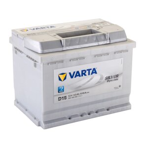 Автомобільний акумулятор VARTA Silver Dynamic 6ст-63 А/ч R+ D15