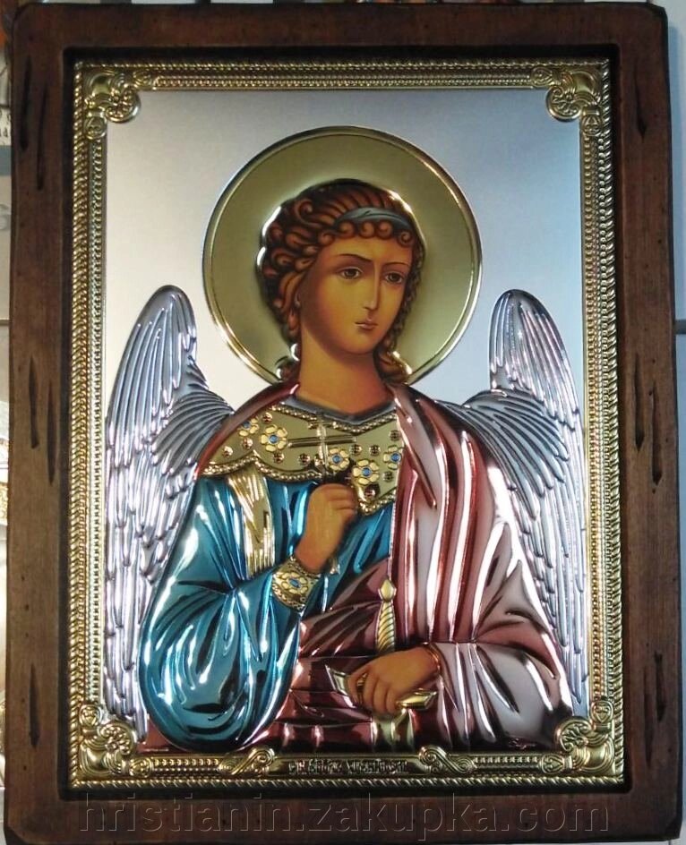 Ікона "Ангел Хранитель" кольоровий від компанії ІНТЕРНЕТ МАГАЗИН "ХРИСТИЯНИН" церковне начиння - фото 1