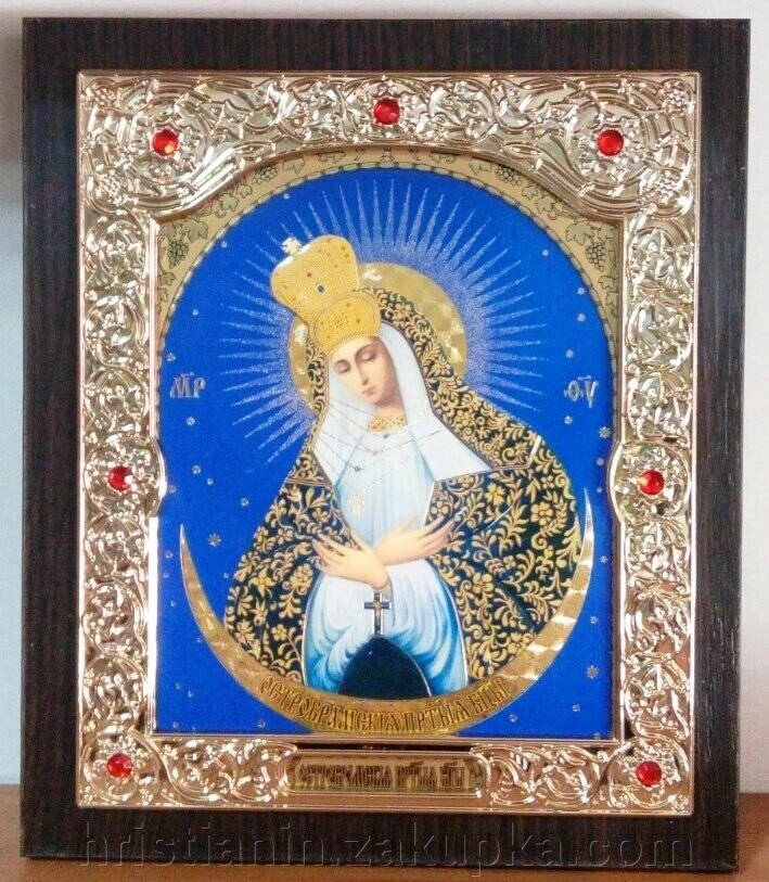 Ікона "Остробрамської" від компанії ІНТЕРНЕТ МАГАЗИН "ХРИСТИЯНИН" церковне начиння - фото 1