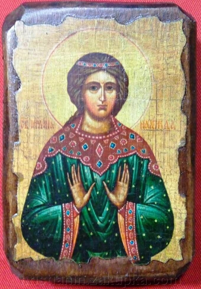 Ікона під старовину, "Надія" 7х10 від компанії ІНТЕРНЕТ МАГАЗИН "ХРИСТИЯНИН" церковне начиння - фото 1