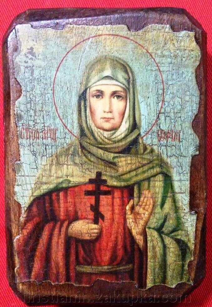 Ікона під старовину, "Софія" 7х10 від компанії ІНТЕРНЕТ МАГАЗИН "ХРИСТИЯНИН" церковне начиння - фото 1