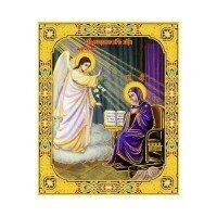 Ікона поліграфічна "Благовіщення" від компанії ІНТЕРНЕТ МАГАЗИН "ХРИСТИЯНИН" церковне начиння - фото 1
