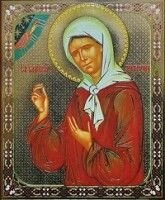Ікона поліграфічна "Матрона" від компанії ІНТЕРНЕТ МАГАЗИН "ХРИСТИЯНИН" церковне начиння - фото 1
