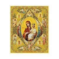 Ікона поліграфічна "Неопалима Купина" від компанії ІНТЕРНЕТ МАГАЗИН "ХРИСТИЯНИН" церковне начиння - фото 1
