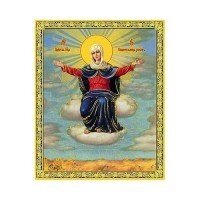 Ікона поліграфічна "Спорительница Хлібів" від компанії ІНТЕРНЕТ МАГАЗИН "ХРИСТИЯНИН" церковне начиння - фото 1