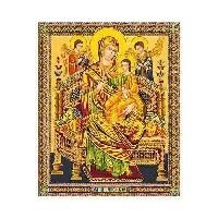 Ікона поліграфічна "Всецариця" від компанії ІНТЕРНЕТ МАГАЗИН "ХРИСТИЯНИН" церковне начиння - фото 1