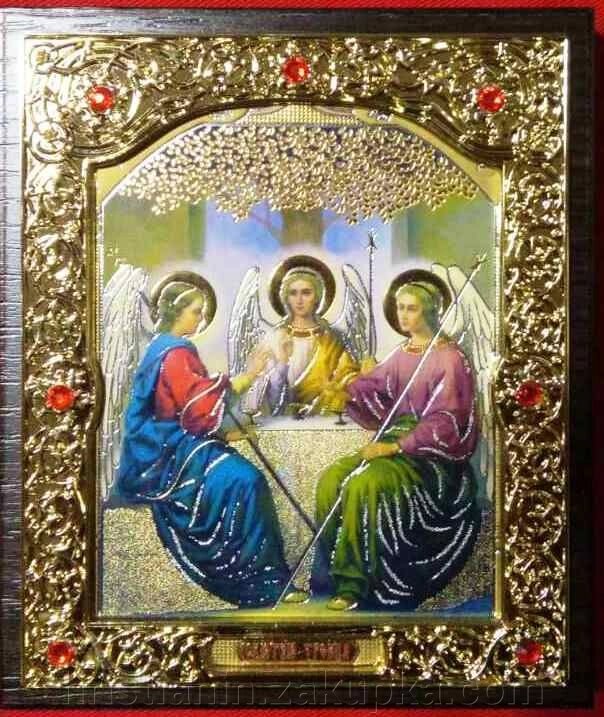 Ікона "Трійця Старозавітна" від компанії ІНТЕРНЕТ МАГАЗИН "ХРИСТИЯНИН" церковне начиння - фото 1