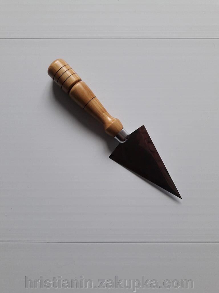 Копі дерев'яна ручка № 4 (довжина леза 125 мм.) від компанії ІНТЕРНЕТ МАГАЗИН "ХРИСТИЯНИН" церковне начиння - фото 1